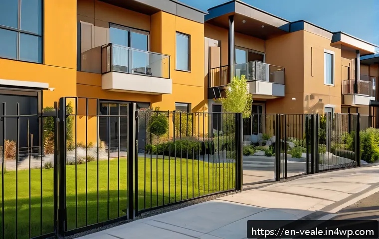 임대 부동산 가치 평가에 대한 FAQ - A modern rental property exterior in a vibrant urban neighborhood during golden hour, featuring well...